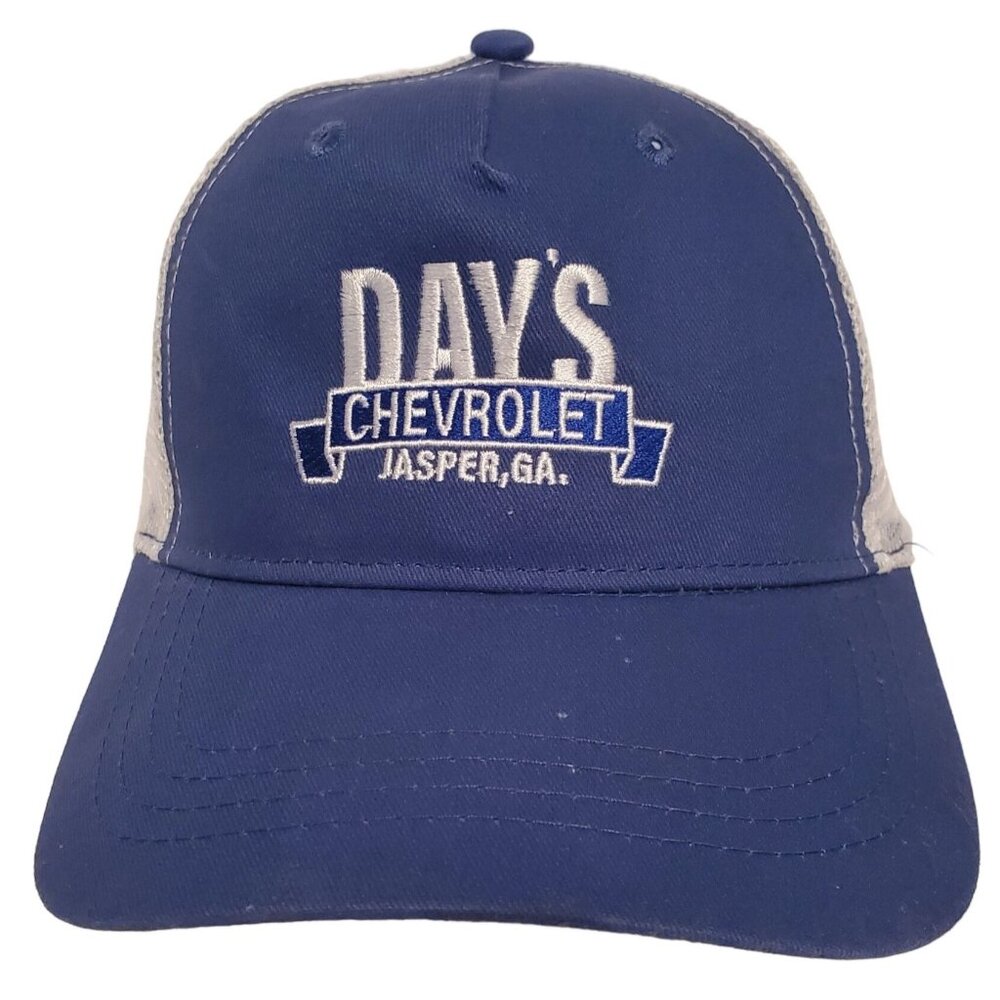 Day's Chevrolet Jasper GA Blue‎ Mesh Snapback Trucker Hat